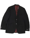 Carlo Pignatelli Mens 2 Button Blazer Jacket It 50 Large Black Virgin Wool BD05. Fixed Price $103.76.