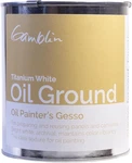 Gamblin Oil Painting Ground 32 Oz. Fl (pack Of 1), White. Fixed Price $68.55.