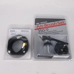 Badger Easy Airbrush Single Action External/mix, #BG350-9 W/braided Hose Set. Fixed Price $49.99.