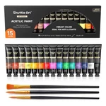 Shuttle Art Acrylic Paint Set, X 12ML 0.4 Fl Oz (pack Of 15), Colors. Fixed Price $14.74.