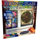 Joy Of Coloring Zorbitz, Stained Glass Window Art Kit Diy, 8 Clings & 5. Fixed Price $20.79.