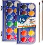 Watercolor Paint Set 12 Vivid Packs Of Colors,. Fixed Price $11.23.