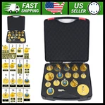 Brake Master Cylinder Bleeder Kit 17 Pc Aluminum Adapter Set Quick Connector. Fixed Price $121.99.