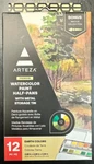 Arteza Watercolor Paint Set Half Pans W/ Met Storage Tin - 12 Pcs. Earth Colors. Fixed Price $14.35.