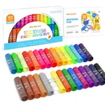 Tempera Paint Sticks, 30 Colors Solid For Kids With 1 Drawing P.... Fixed Price $41.09.