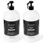 Acrylic Paint Set 69OZ 2040ML White Pump Bottles Non Toxic Shuttle Art Titanium. Fixed Price $59.99.