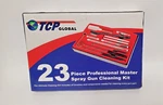 Professional 23 Piece Spray Gun Cleaning Kittcp Global With Case, Complete. Fixed Price $34.79.