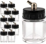 Master Airbrush (pack Of 10) TB-003 Empty 3/4 Ounce 0.75OZ Glass 60. Fixed Price $31.99.