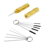 Abest 3 Set Airbrush Spray Cleaning Repair Tool Kit Stainless Steel Needle Br.... Fixed Price $32.25.