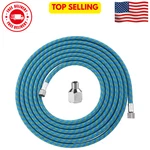 Hubest 6FT Braided Airbrush Hose With 1/8 Inch To 1/4 Adapter - Nylon. Fixed Price $9.98.