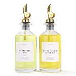 Molimoli - Premium Olive Oil Dispenser Bottles For 350ML, Set Of 2, Gold. Fixed Price $34.58.