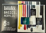 Liquitex Basics Tube Acrylic Paint Set, 22ML, 0.7 Fl Oz (pack Of 6), Multi. Fixed Price $15.95.