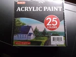 Shuttle Art Acrylic Set, 25 Vibrant Colors Paints, 2OZ/60ML Each. Fixed Price $24.99.