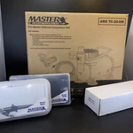 Master Airbrush Abd TC-20-HB Pro Compressor Set G70 E91 Tcp HD-130, Never Used!. Fixed Price $150.00.