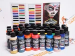 Createx Wicked Paints 35 Color Set. Fixed Price $150.00.