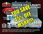 New Reaper Master Series Paints Complete Set 216 09956 Free Shipping. Fixed Price $369.99.