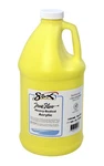 Sax Heavy Body Acrylic Paint, 1/2 Gallon, Chrome Yellow. Fixed Price $25.00.