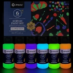 Artecho Glow The Dark Paint Colors 60 Ml / 2 Oz Acrylic For Decora.... Fixed Price $21.73.
