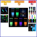 Glow Dark Acrylic Paint Set 6 Colors, 120ML, Waterproof, Non-toxic. Fixed Price $46.49.