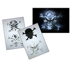 Umr-design AS-063 Pirate Skull Airbrush Stencil Template Step Medium, Milky. Fixed Price $20.08.