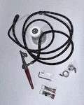Vintage Paasche Single Action Airbrush With Bottle, Case, Tips, Cup, & Hose. Fixed Price $35.00.