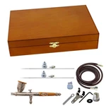 Paasche TG-3WC Airbrush Set In Wood Case. Fixed Price $162.95.