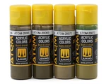 Ammo By Mig Atom Olive Drab Modulation Airbrush Acrylic Paint Set. Fixed Price $17.00.