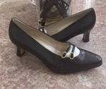 Bally Gloria Women's Lizard Leather Pointed Toe Shoes Sz 9.5M Euc! Made Italy. Fixed Price $110.49.