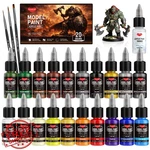 Smallbudi Model Paint Set, Colors, 20ML, With Brushes. Fixed Price $41.99.