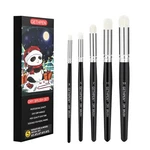 Gethpen Miniature Painting Set - 5 Sizes, Black. Fixed Price $13.10.