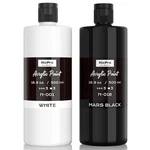 Nicpro White & Black Large Acrylic 16.9 Fl Oz (pack Of 2),. Fixed Price $24.59.