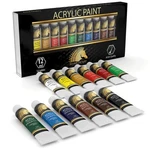Myartscape Acrylic Paint Set - X 12ML Tubes Lightfast. Fixed Price $19.99.
