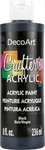 Deco Art DCA9-47 Crafter's Acrylic All-purpose Paint 8OZ-BLACK (3PK). Fixed Price $17.72.