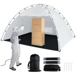 Portable Paint Booth Tent Siebwin 10(L)X8(W)X6.2(H)FT Larger Spray. Fixed Price $98.09.