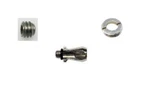 Paasche Parts And Hs: H-184 Packing Nut, H-153 Set Screw HC-3 Air Cap. Fixed Price $24.00.