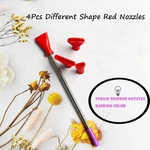 Stainless Steel Straw Blow Nozzles Set For Acrylic Paint Pouring Tools, Acces.... Fixed Price $14.95.