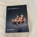 Sotheby's Sale 7391 Pre-columbian Art Auction Catalog November 1999 Minor Water. Fixed Price $20.00.