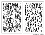 Tree Bark Paint Stencils Mylar Duck Jon Boat Camouflage 2 Designs. Fixed Price $13.99.