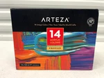 Arteza Acrylic Artist Paints Set 14 Unique Colors Non Toxic For And Crafts. Fixed Price $33.74.