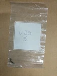Set Of 2 Paasche Airbrush U-35 Trigger Link Screw. Fixed Price $11.00.