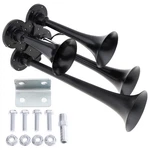 Drisentri 4 Trumpet Air Horn Train 12V 178DB Super Loud Black Four. Fixed Price $58.95.