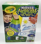 Crayola, Marker, Airbrush, Set, Sprayer, Kit, Turn Markers Into Art, New. Fixed Price $11.99.