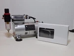 New 1/5 Hp ELITE-125X Airbrush Compressor & Point Zero Gun 270 Cake. Fixed Price $69.95.