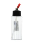 Iwata Clear Cylinder Bottles With Caps. Fixed Price $12.86.