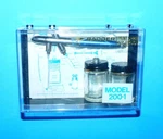 Vintage Badger Model 200-1 Airbrush W/ Paperwork, Case & Bottles. Fixed Price $24.79.
