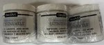 Decoart Americana Decor Satin Enamels Acrylic Set Of 3, Paint 8 Fl Oz. Fixed Price $25.00.