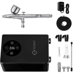 Rdswa Airbrush Kit With Compressor, 55PSI 6 Adjustable Pressure, 0.3MM Du.... Fixed Price $84.65.