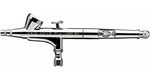 Anest Iwata Medea Airbrush Hp-bp High Performance Plus Hpbp 0.2MM 1/16 Oz. 1.8ML. Fixed Price $189.00.