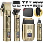 Bomxin Hair Clippers For Men Professional, T-blade Barber B, Black. Fixed Price $173.90.