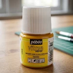 Pebeo Vitrea 160 Frosted Glass Paint Lemon 45ML 112030 New. Fixed Price $6.99.